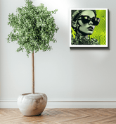 Detailed Doodle Art Canvas - Close Up